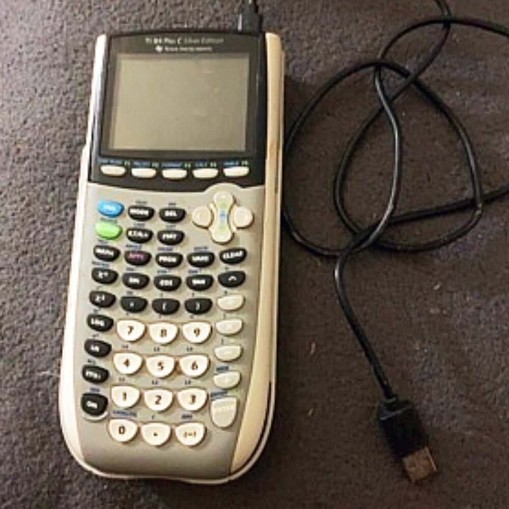 Texas Instruments TI-84 Plus C Silver Edition Graphing Calculator
